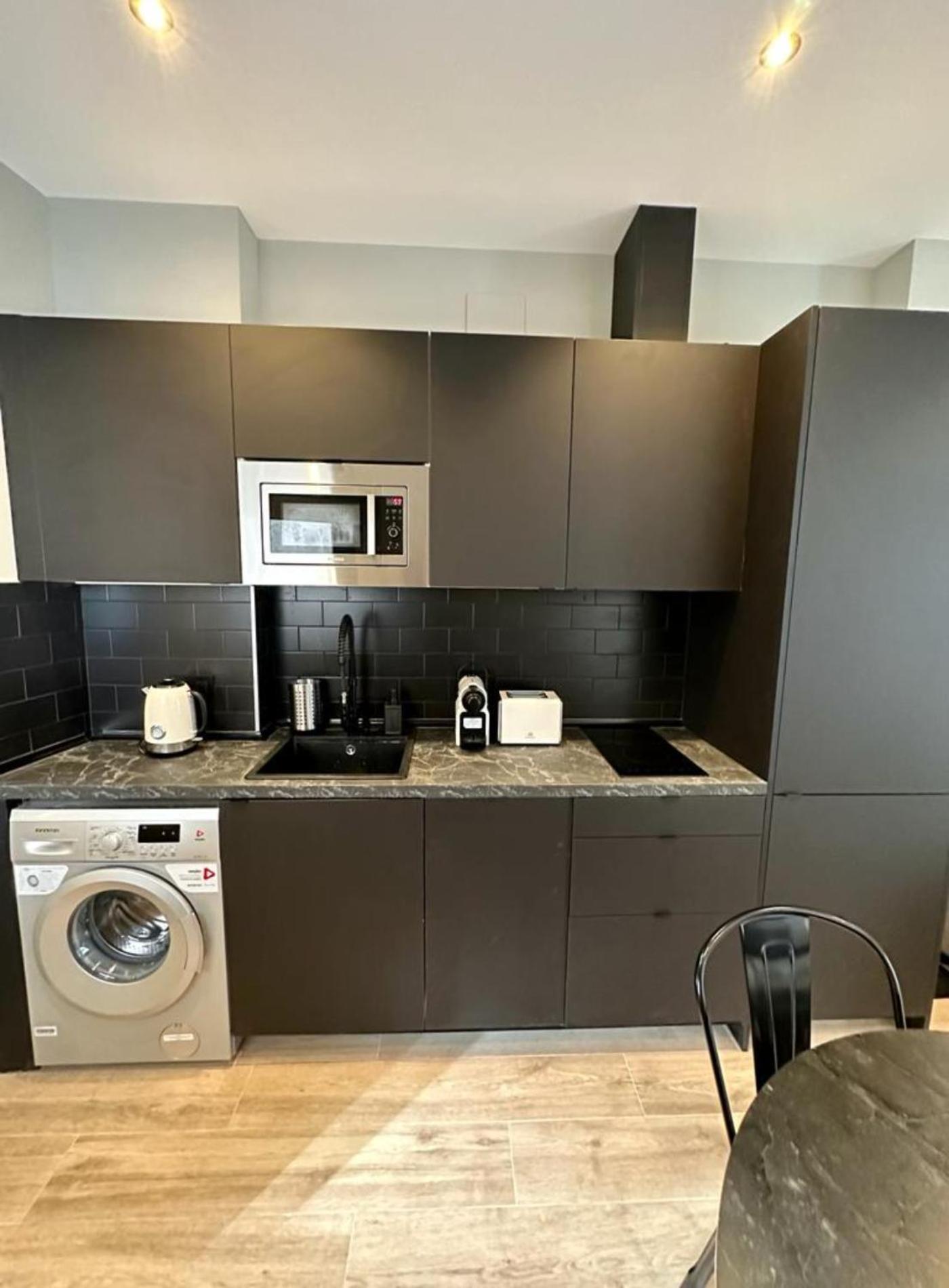 Central Apt De 2Hab Para 5Pax En Calle Silva E2 Madrid Bagian luar foto
